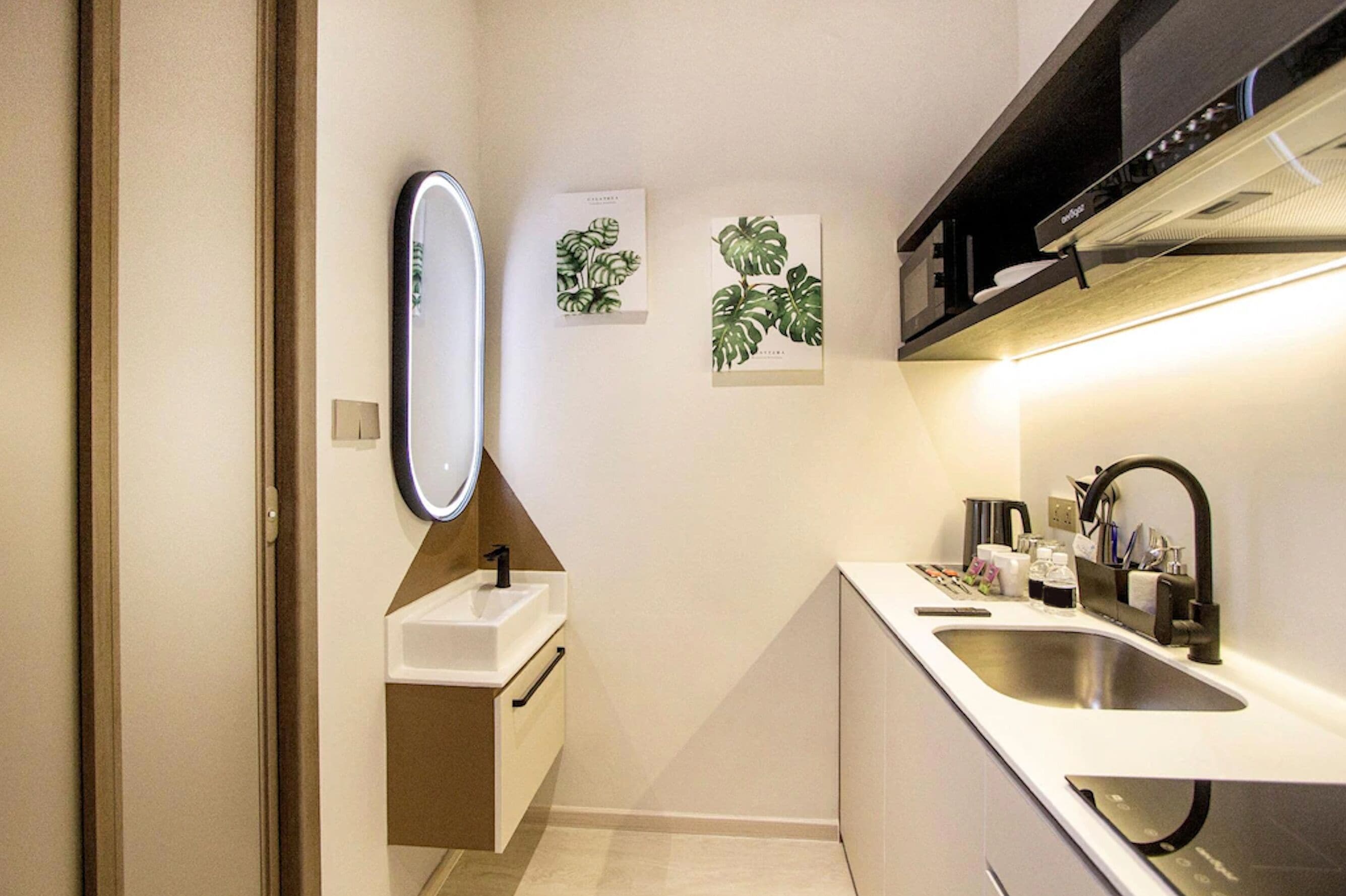 Superior Studio, 1 Queen Bed, No Windows | Individually furnished, desk, free WiFi, bed sheets