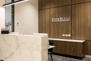 Reception - Durham Serviced Apartments (Glenelg)