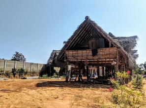 Uitzicht vanaf balkon