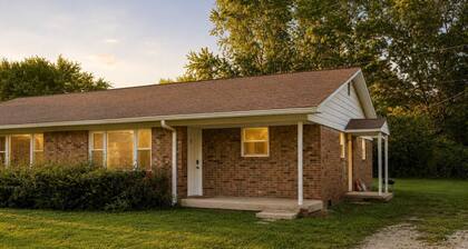 Stylish 2BR Indy Retreat with Private Backyard