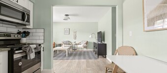 Stylish 2BR Indy Retreat with Private Backyard