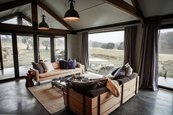 Télévision, cheminée, lecteur de DVD