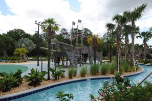 Una piscina riscaldata