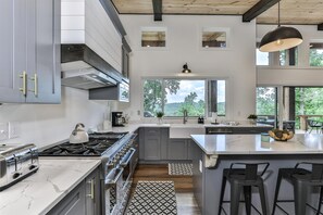 Kühlschrank, Ofen, Herdplatte, Geschirrspüler