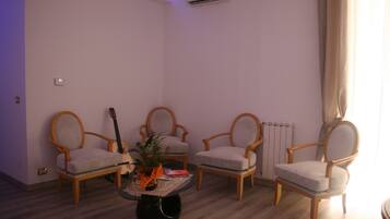 Sala de estar en el lobby