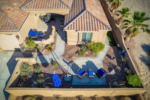 Terrace/patio - Havasu Cabana - Pool, Spa, Games, Lake View, Garage (Lake Havasu City)