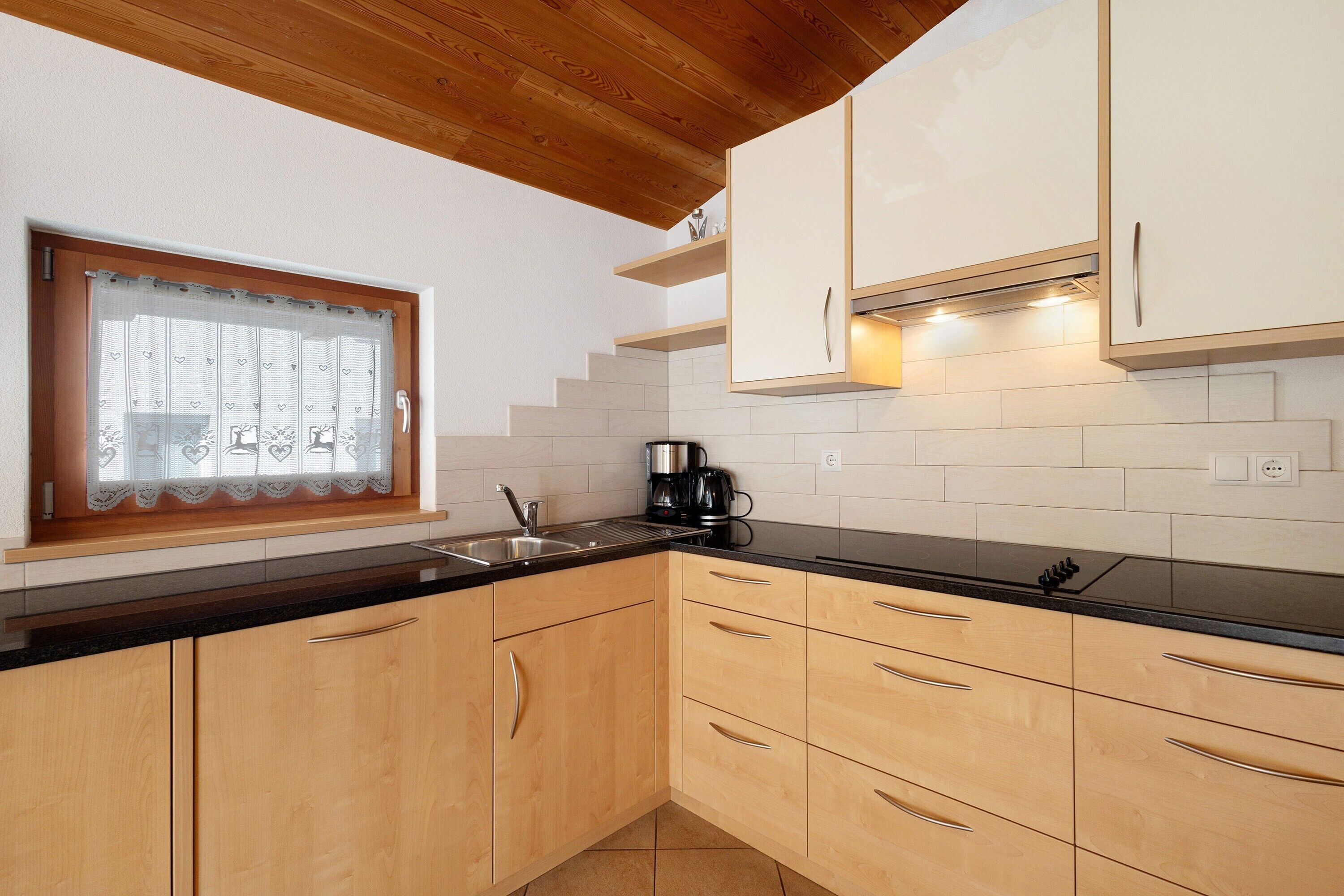 Kühlschrank, Mikrowelle, Herdplatte, Geschirrspüler