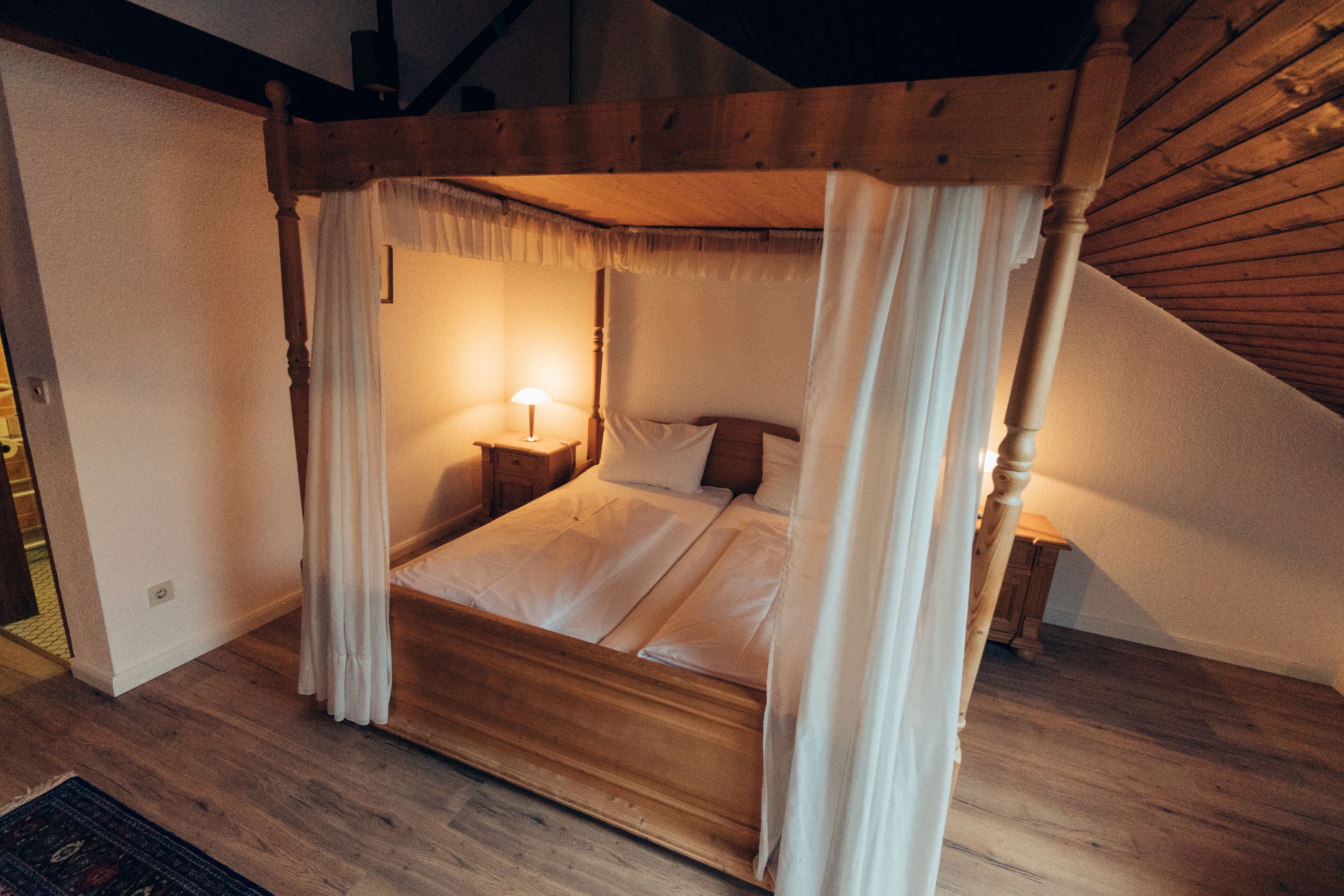 Blackout curtains, iron/ironing board, free WiFi, bed sheets