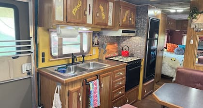 Gypsy Camper on Ischua Creek @ Campground Adventures