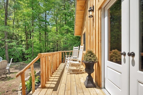 Property grounds. Relax at a nature inspired lodge on 60 wooded acres. Dog-friendly, kid-ready, and perfect for groups