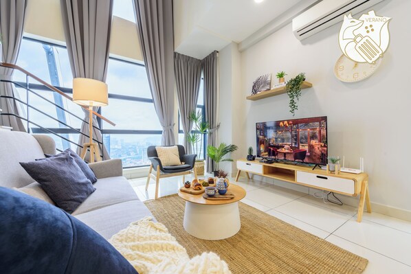 Luxury-Apartment | Wohnbereich