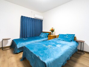 4 habitaciones, wifi gratis y ropa de cama