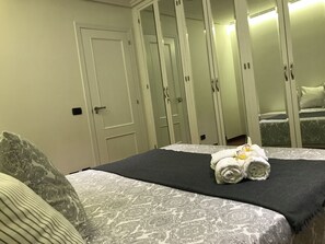 1 間睡房、熨斗/熨衫板、Wi-Fi、床單