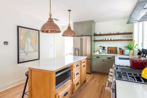 Fridge, microwave, oven, stovetop - Church St Collection - 102 (Fairhope)