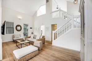 TV, fireplace, stereo, offices