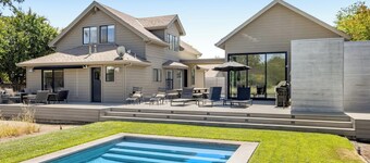 Modern Sonoma Home w Private Pool & Vineyard Views