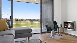 Smart TV, chimenea