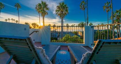 Ocean View Spanish Beauty Half Block to Beach, New Hot Tub