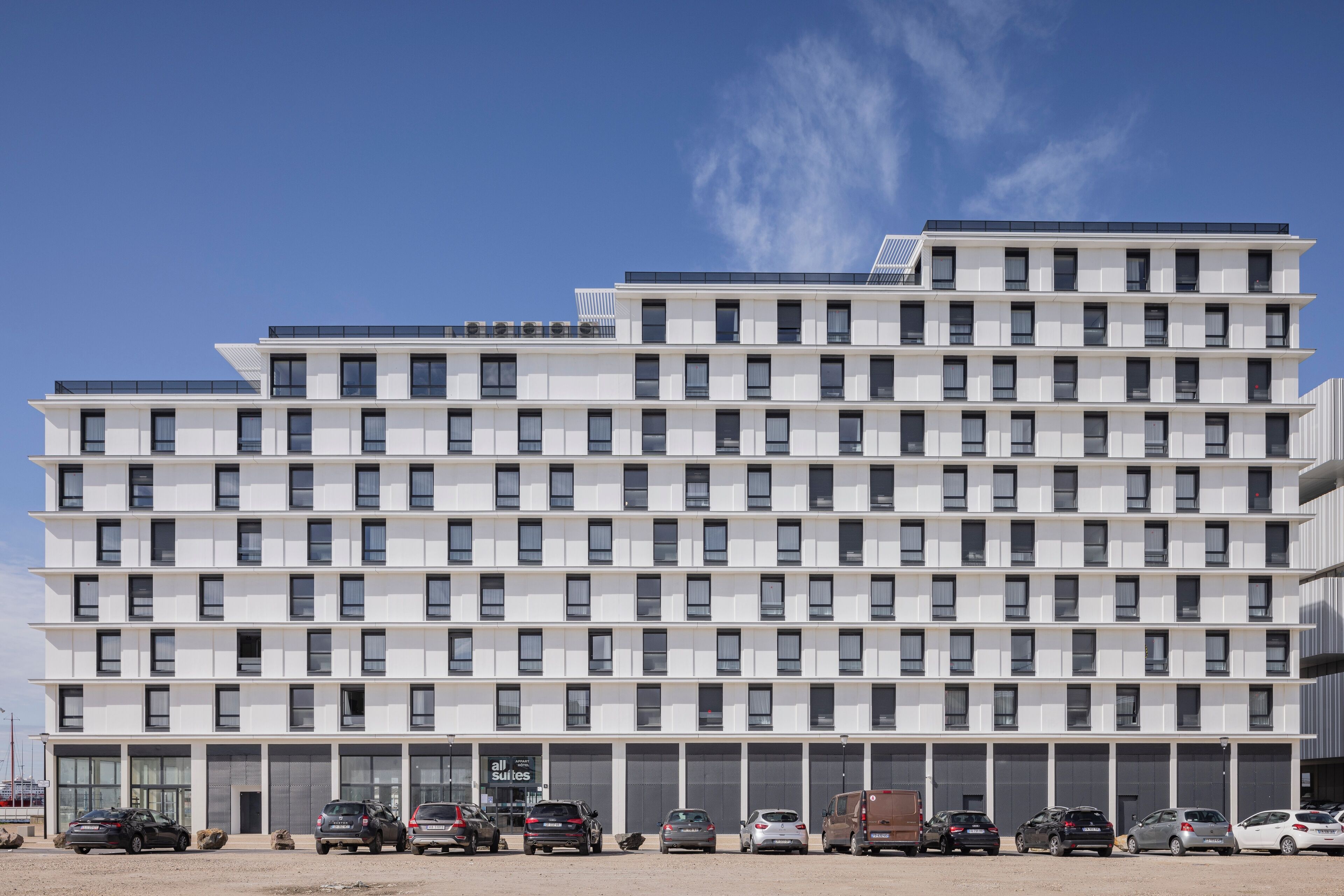 Fassade der Unterkunft