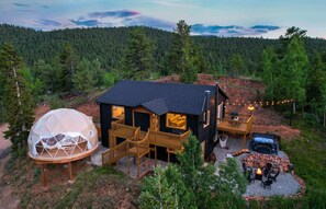 Exterior - View Haus w/ Dome Theater & Yoga Studio + Hot Tub (Bailey)