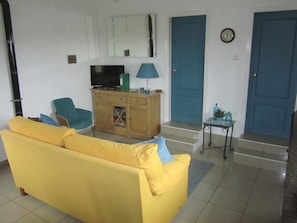 Apartamento, 1 cama de matrimonio grande con sofá cama (Casa 1) | Zona de estar