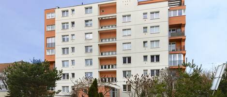 Façade de l’hébergement