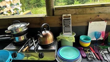 Cabane Exclusive | Restauration dans la chambre