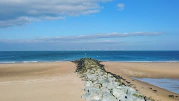 Tæt på stranden