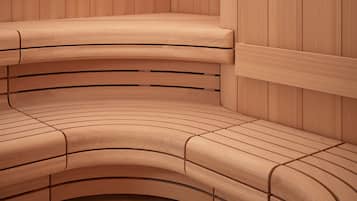 Salas de tratamiento para parejas, sauna y baño de vapor