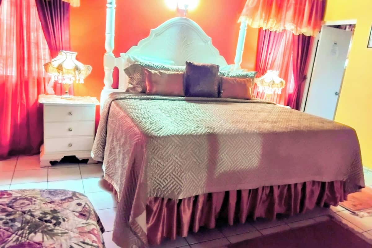 1 bedroom, individually furnished, iron/ironing board, free WiFi