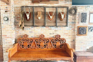 Sala de estar en el lobby