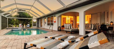 Außenpool, beheizter Pool