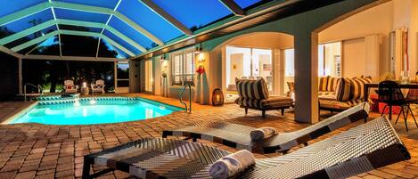 Außenpool, beheizter Pool