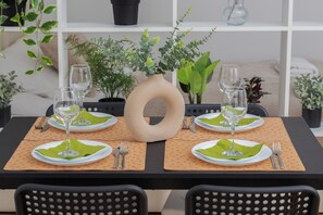 Apartment, 1 Schlafzimmer, Balkon | 1 Schlafzimmer, Schreibtisch, Bettwäsche