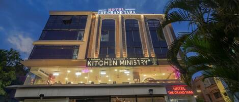 Façade de l’hébergement