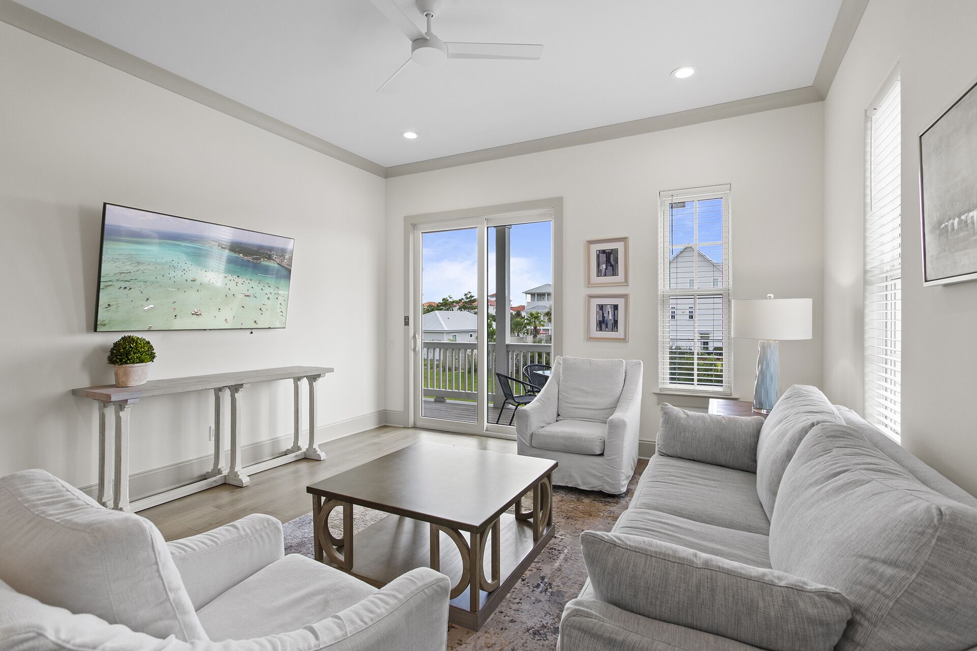 Azure 30A 2-205 - New 30A Condo, Pool + Hot Tub, Walk to Beach + Gulf Place!