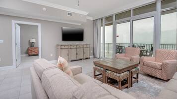 Condo, 3 Bedrooms | Living area | DVD player