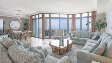 Lejlighed - 3 soveværelser | Opholdsområde | Dvd-afspiller