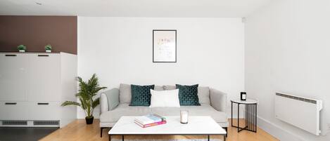 Smart-tv en een kantoor