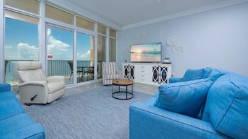 Condo, 3 Bedrooms | Living area | DVD player
