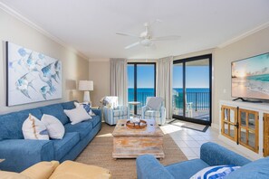 Condo, 3 Bedrooms | Living area - Phoenix X 910 3 Bedroom Condo (Orange Beach)