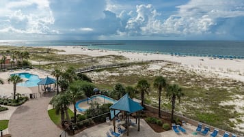 Appartement, 2 slaapkamers | Strand | Accommodatie ligt op het strand