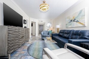 Living area - Phoenix Vi 6207 1 Bedroom Condo (Orange Beach)