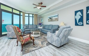 Condo, 3 Bedrooms | Living area - Phoenix West 2007 3 Bedroom Condo (Orange Beach)