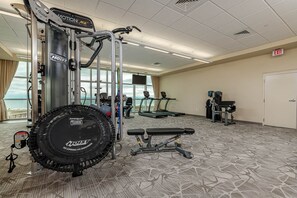 Condo, 2 habitaciones | Sala de fitness