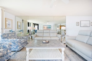 Condo, 3 Bedrooms | Living area | DVD player