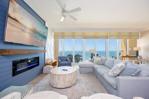 Condo, 2 Bedrooms | Living area | DVD player