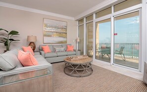 Living area - Phoenix Orange Beach Ii 1004 3 Bedroom Condo (Orange Beach)
