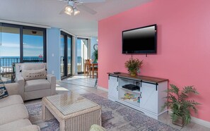 Living area - Phoenix Vi 6407 1 Bedroom Condo (Orange Beach)