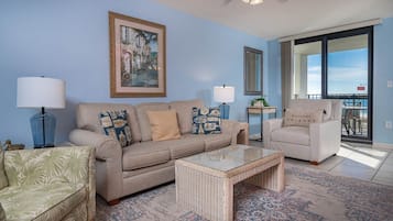 콘도, 침실 1개 | 거실 공간 | DVD 플레이어